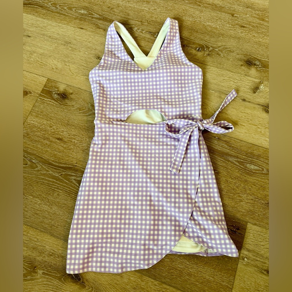 Salt Project That’s a Wrap Dress Lilac sz M